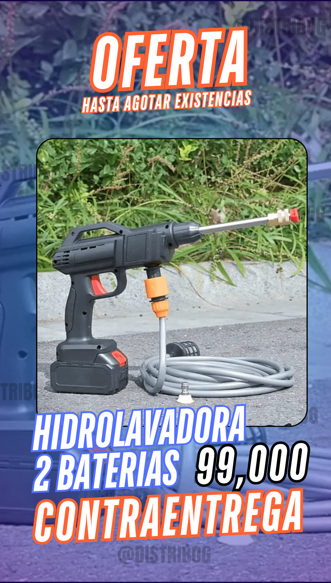 HIDROLAVADORA PORTATIL