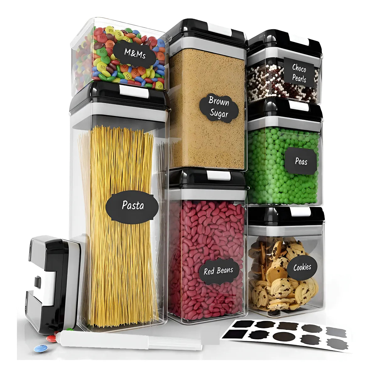 CONTENEDOR ALIMENTO X7