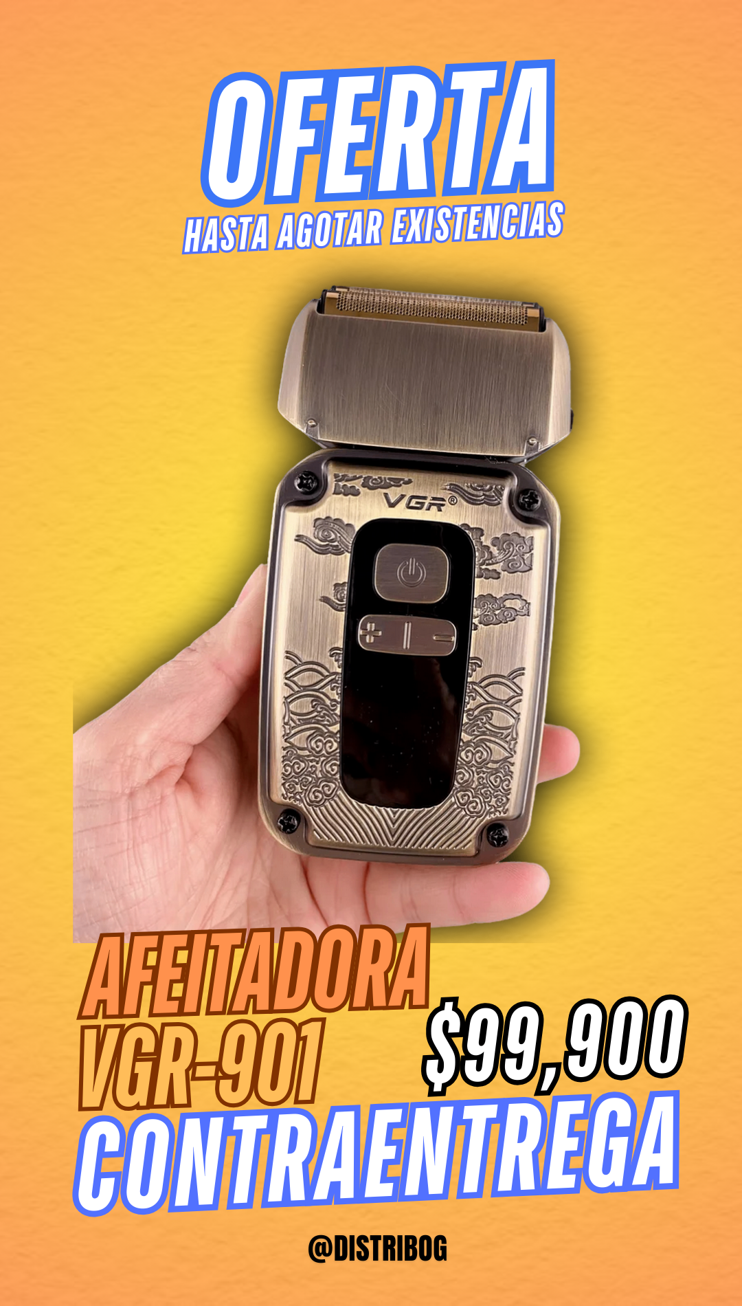 AFEITADORA VGR 337