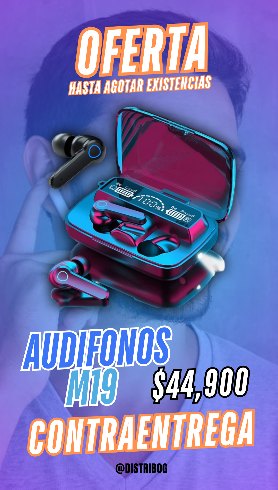 AUDIFONOS M19