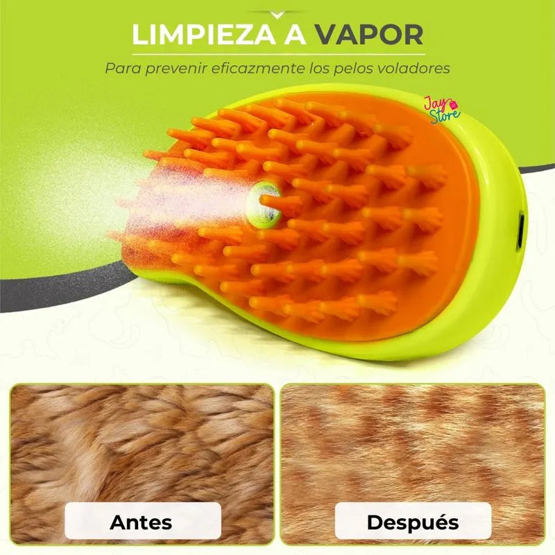 CEPILLO A VAPOR PARA MASCOTA