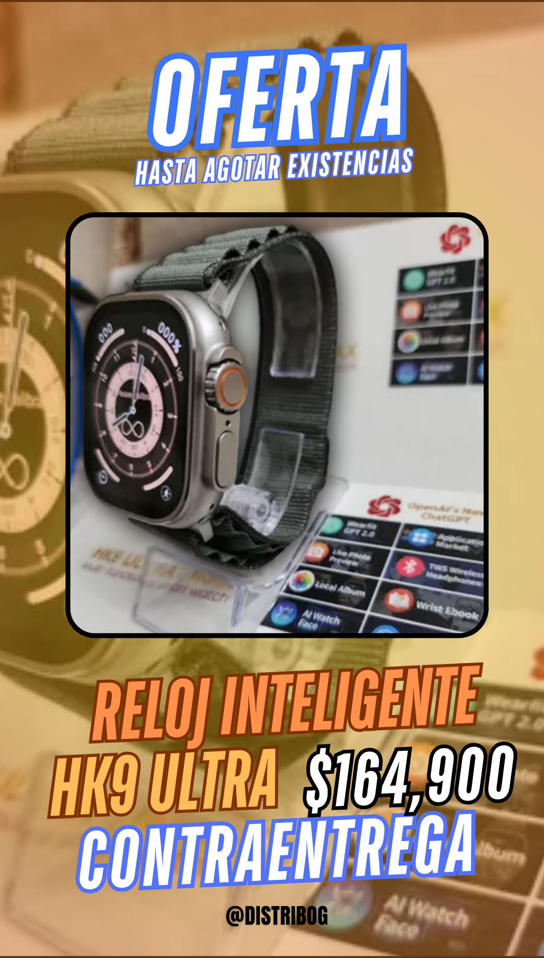 SMARTWATCH HK9 ULTRA