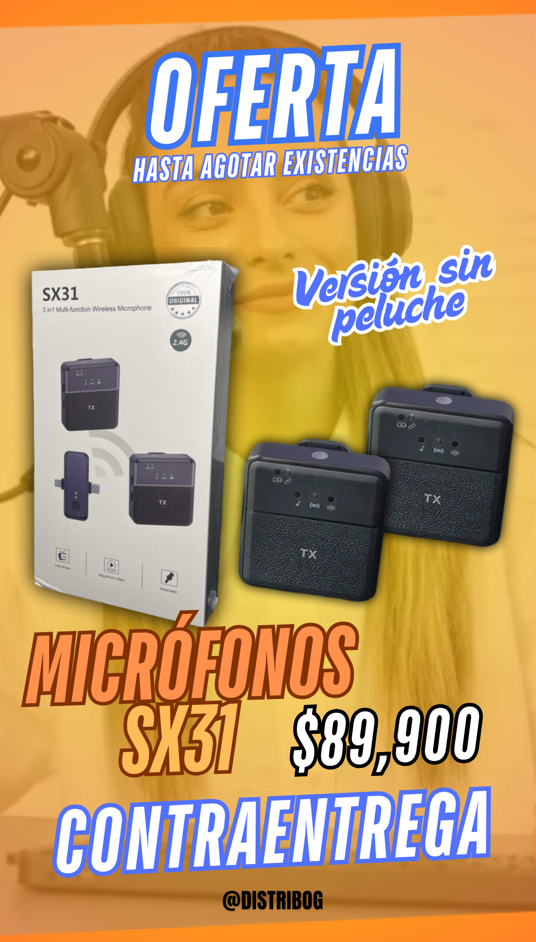 MICRÓFONO SX31 SENCILLO