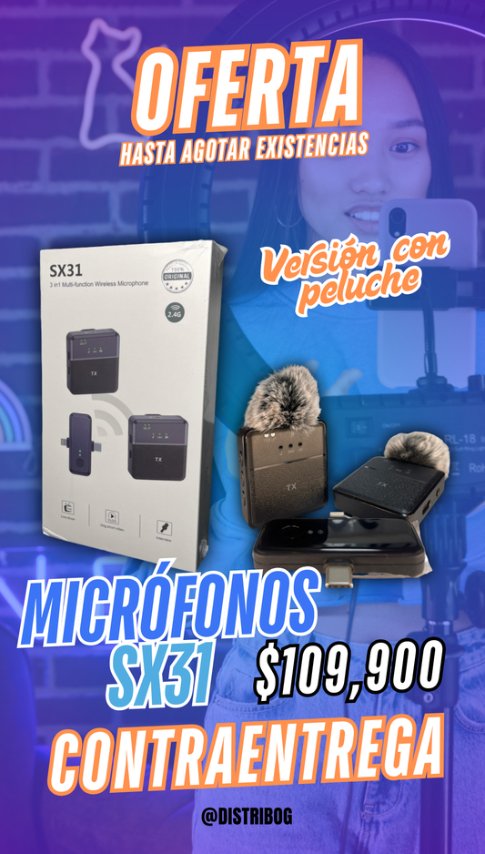 MICRÓFONO SX31+