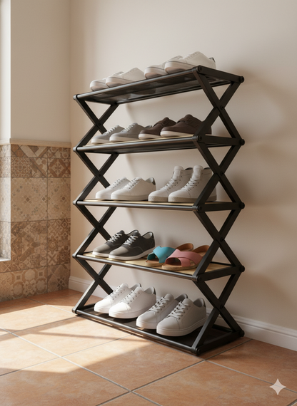 ORGANIZADOR ZAPATOS TUBULAR X5