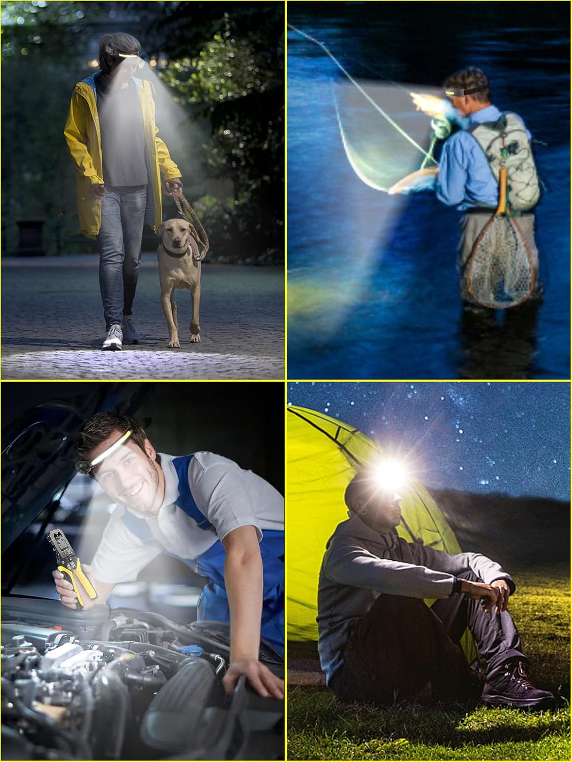 LINTERNA LED DE CABEZA