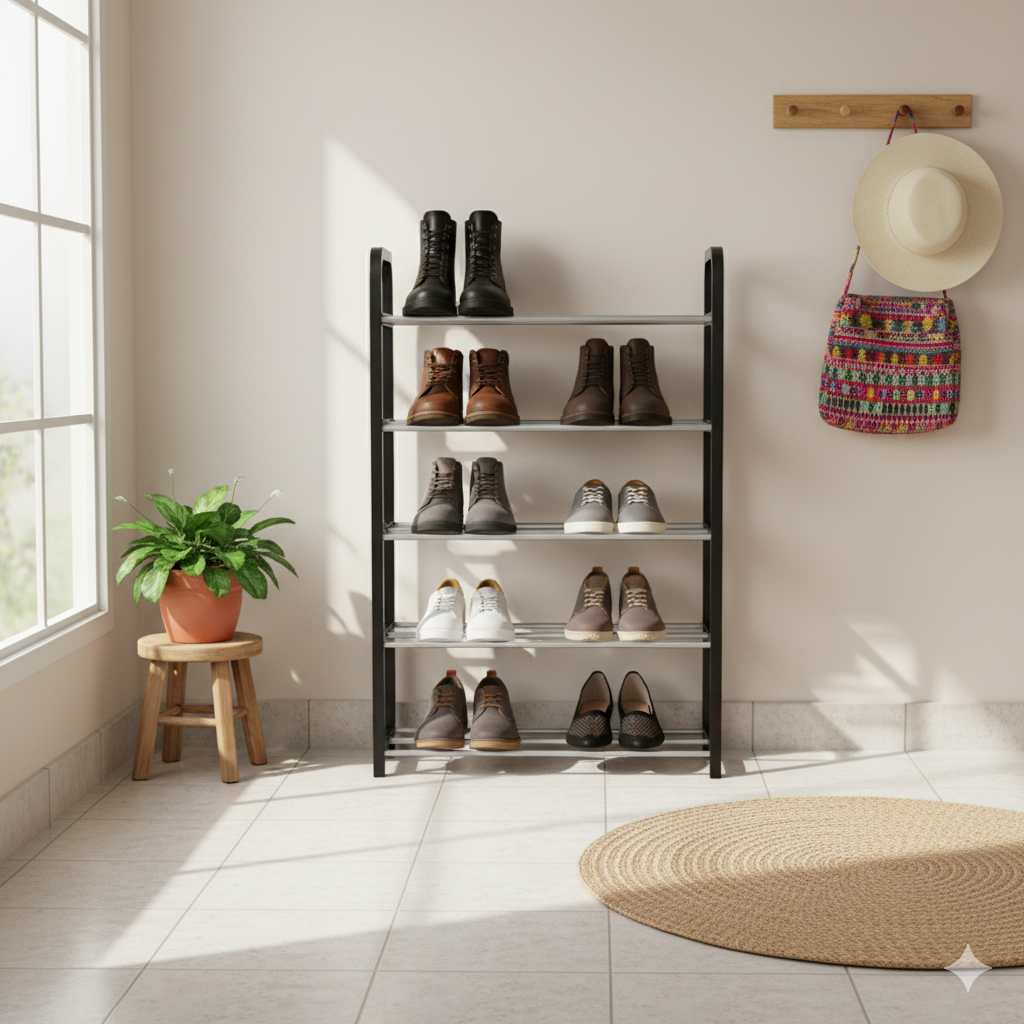 ORGANIZADOR ZAPATOS TUBULAR X5