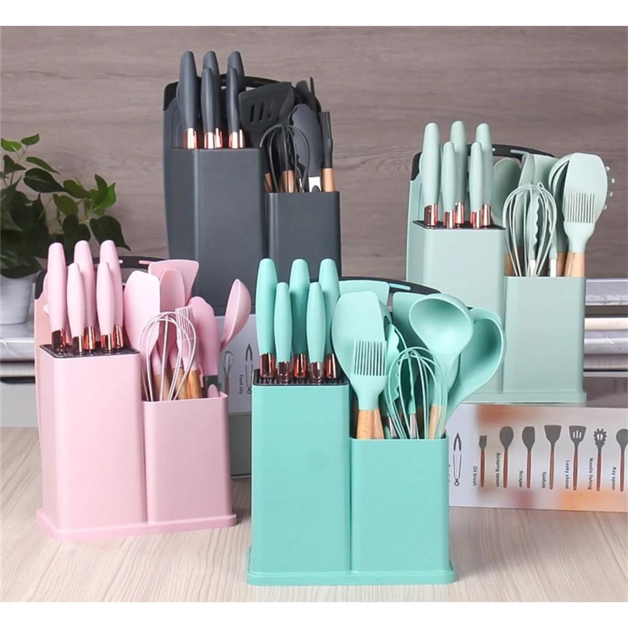 SET UTENSILIOS 19 PIEZAS