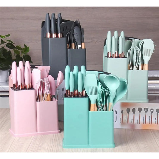 SET UTENSILIOS 19 PIEZAS