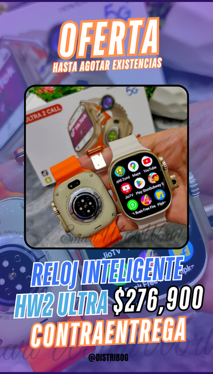 SMARTWATCH HW2 ULTRA CALL