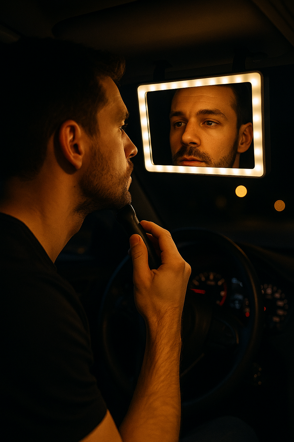 ESPEJO LED PARA CARRO