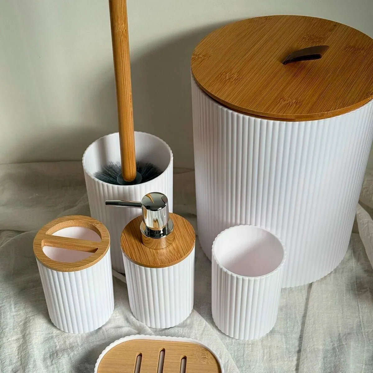 SET DE BAÑO 6 PIEZAS