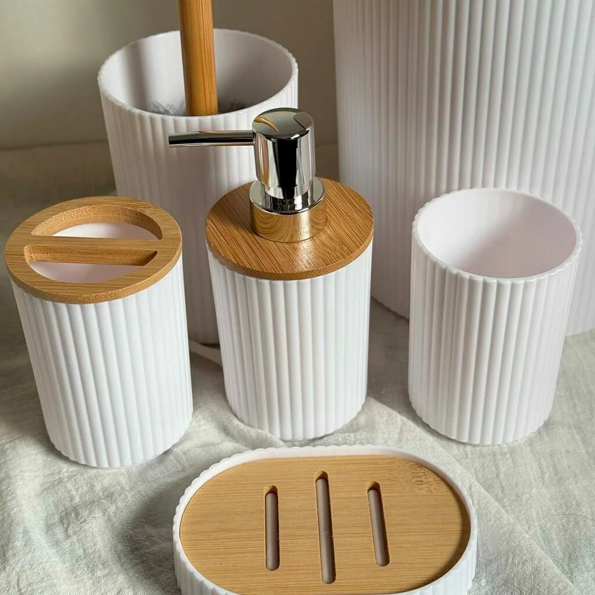 SET DE BAÑO 6 PIEZAS