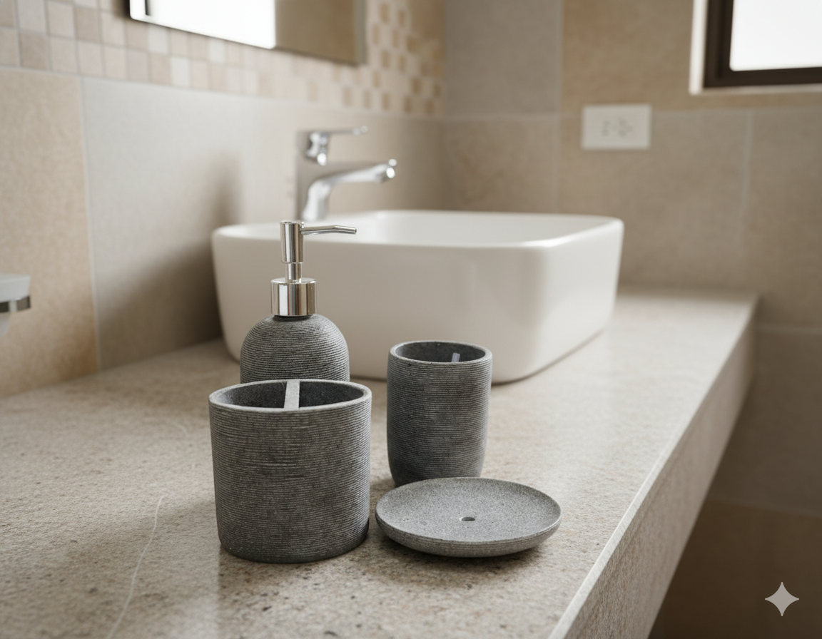 SET DE BAÑO CERÁMICA