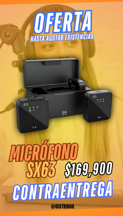 MICRÓFONO SX63