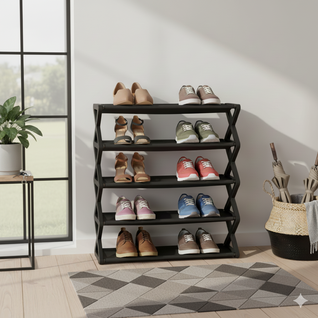 ORGANIZADOR ZAPATOS PLANO X5