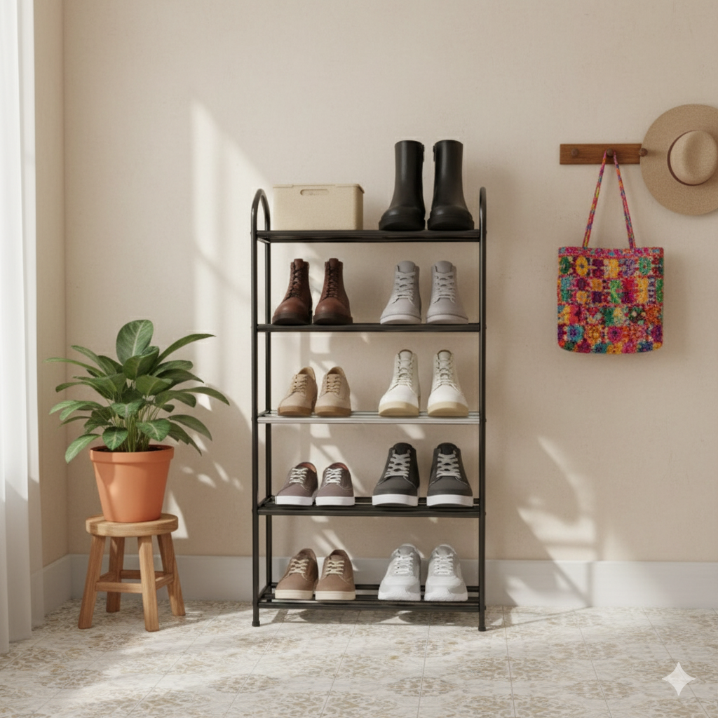 ORGANIZADOR ZAPATOS TUBULAR X5