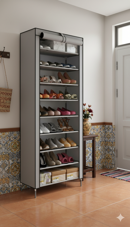 ORGANIZADOR ZAPATOS TUBULAR X10