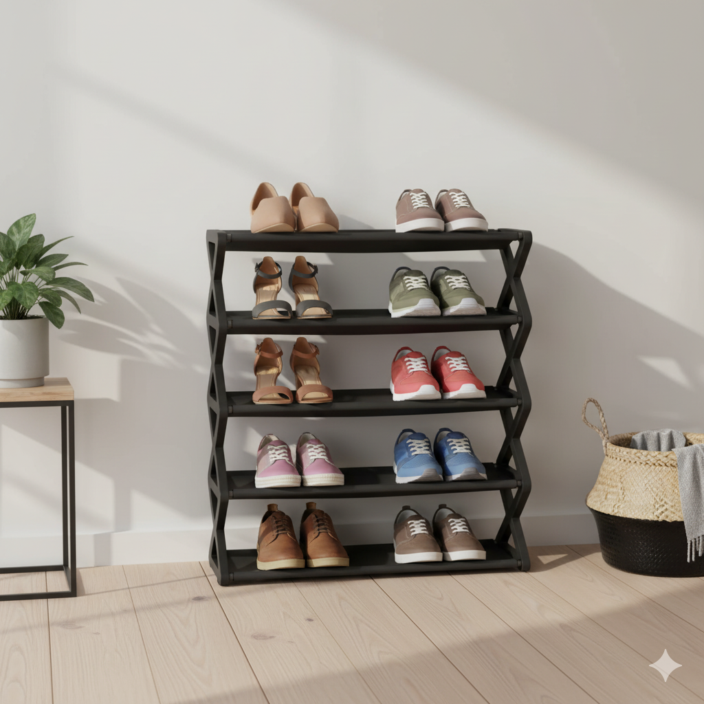 ORGANIZADOR ZAPATOS PLANO X5